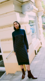 BYMMORLA TURTLENECK DRESS