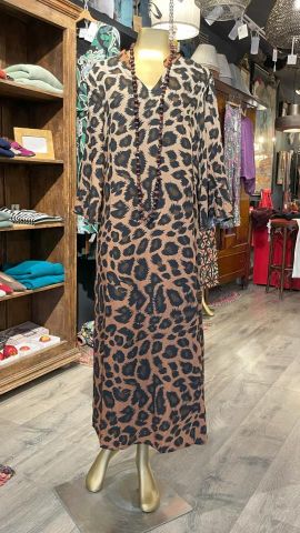 BYHINVA LEOPARD DRESS