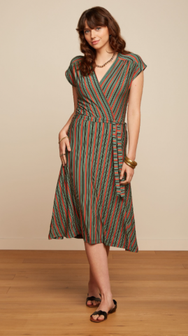 Abigail Dress Castillo Stripe