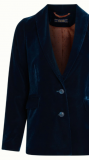 BROOKE BLAZER GAMINE VELVET