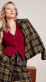 PATTI COAT LUCKY CHECK