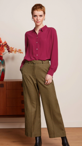 FEDERICA PANTS NORMAN CHECK