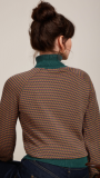 ROLLNECK PUFF TOP GRAHAM