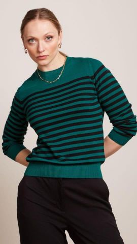 AGNES TOP LOOP STRIPE