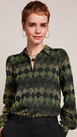 MAISIE BLOUSE DIVA JACQUARD