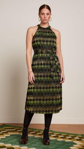 VIRNA DRESS DIVA JACQUARD