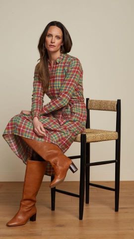 ROSIE DRESS BELMONT CHECK