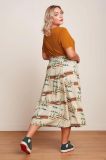 Falda midi Judy Antibes