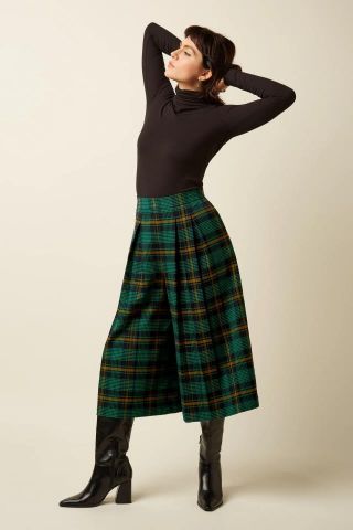 FANCES CULOTTE LEEDS CHECK