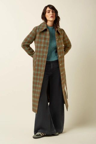 ARABELLA COAT COPPA CHECK