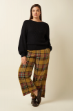 FEDERICA CUFF PANTS CAROLL CHECK