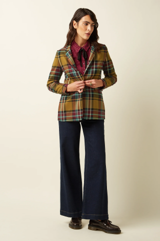 DAISY BLAZER CAROLL CHECK