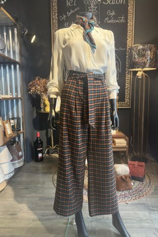 AVA PANTS BROOK CHECK