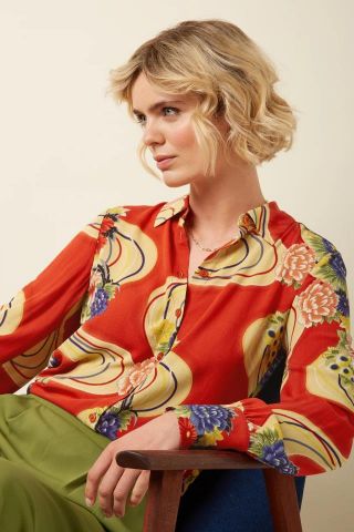 WINONA BLOUSE EMBER