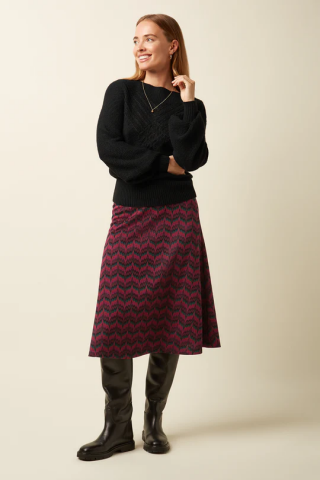 JUNO SKIRT ESTELLE ZIGZAG