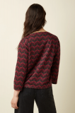 GUENDA TOP ESTELLE ZIGZAG