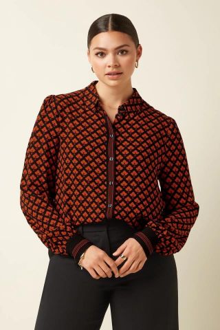 MAISIE BLOUSE MOIRE