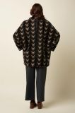 SHIYA KIMONO COAT DECO FUR