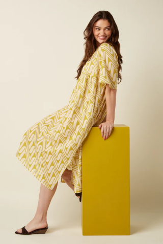 IVANA DRESS LAGUNA WOVEN