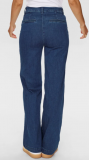 NUAMBER PANTS MID BLUE