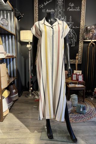 VESTIDO RAYAS MULTICOLOR