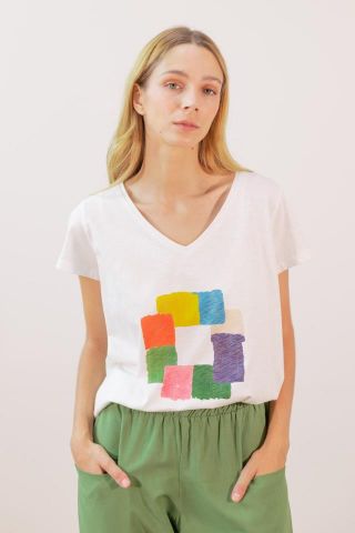 CAMISETA CUADRADOS