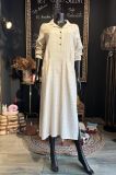VESTIDO CRUDO CUADROS