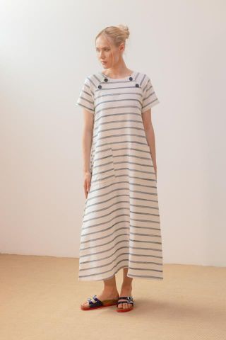 VESTIDO BOTONES