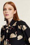 CAMISA CISNES CON LAZADA