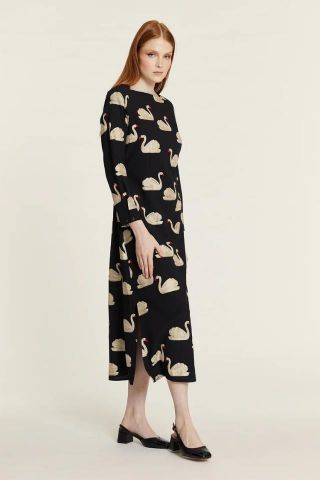 MAXI VESTIDO CISNES