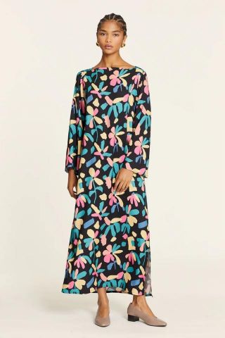 VESTIDO PÉTALOS MAXI