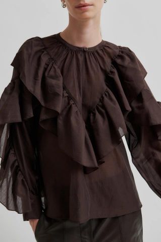 FRIA FRILL BLOUSE